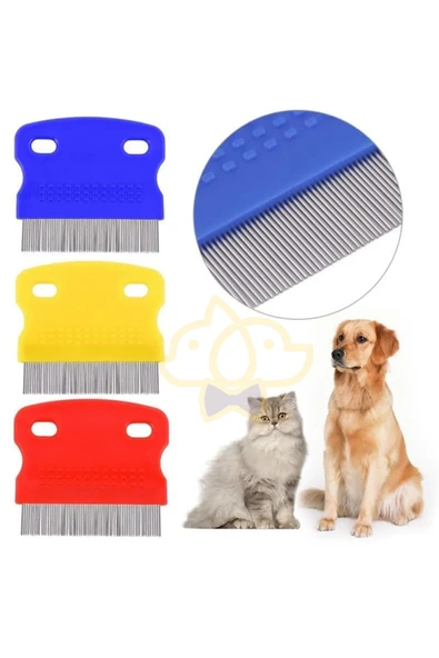 Kedi Köpek Dış Parazit Için Bit Ve Pire Tarağı ürün görseli 1