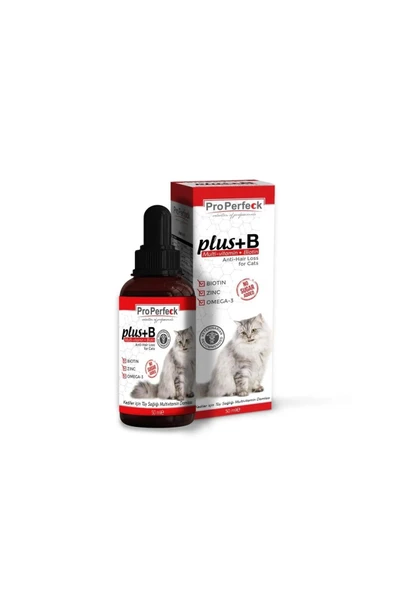 Pro Perfeck Plus B Kediler Için Tüy Sağlığı Damlası 50 ML ürün görseli 1