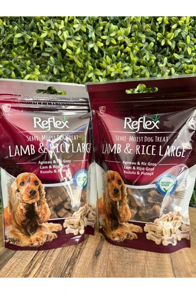 Semi-Moist Dog Treat Kuzulu & Pirinçli Kemik Ödülü 150 Gr x2 adet ürün görseli 1