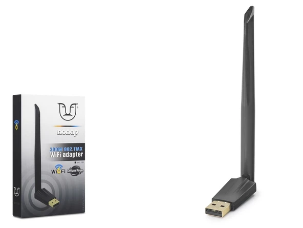 Usb Wifi Adaptör 300 Mbps Wifi 6 Dahua Dvr Uyumlu W118 ürün görseli 1