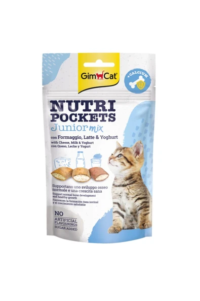 Nutripockets Junior Mix Kedi Ödül Tableti 60gr ürün görseli 1