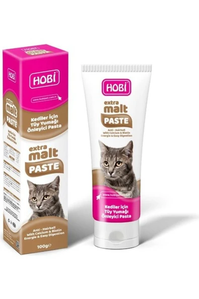 Extra Malt Paste Kediler Için Tüy Yumağı Önleyici Pasta 100GR ürün görseli 1