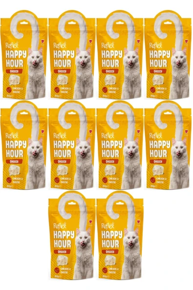 Happy Hour Choosy Tavuklu ve Peynirli Kedi Ödül Maması 60gr - 10 Adet ürün görseli 1