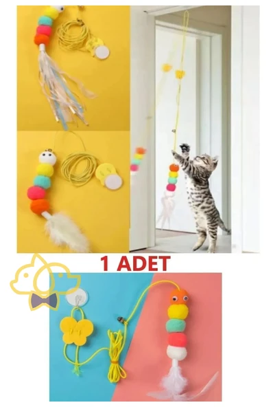 Çıngıraklı Kedi Oyuncağı Hareketli Tırtıl Oyuncak Akıllı Kedi Topu Diş Kaşıma Oyuncağı ürün görseli 1