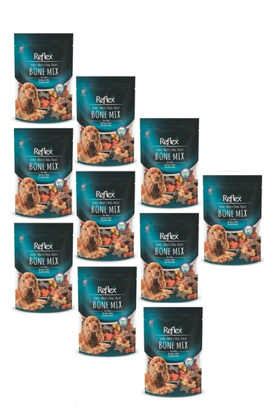 Semi Moist Bone Kemik Mix Yumuşak Çiğnemelik Köpek Ödülü 150 gr  10 Adet ürün görseli 1