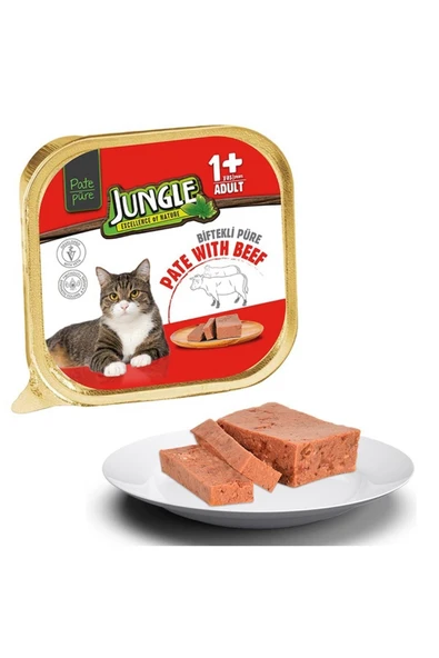 Kedi 100g Dana Etli Ezme/pate Mama ürün görseli 1
