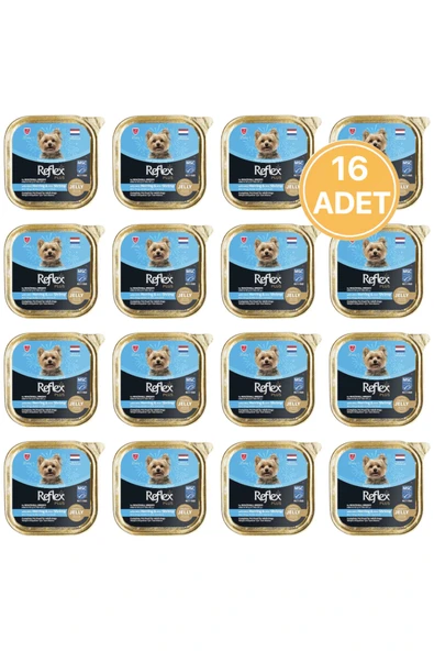Plus Jöle İçinde Ringa ve Karidesli Küçük Irk Yetişkin Köpek Konservesi 85 Gr (16 Adet) ürün görseli 1