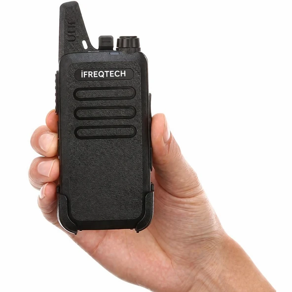 İFREQTECH AP-100 PMR El Telsizi Tekli Set  Şarjlı Uzun Menzil Telsiz ürün görseli 1