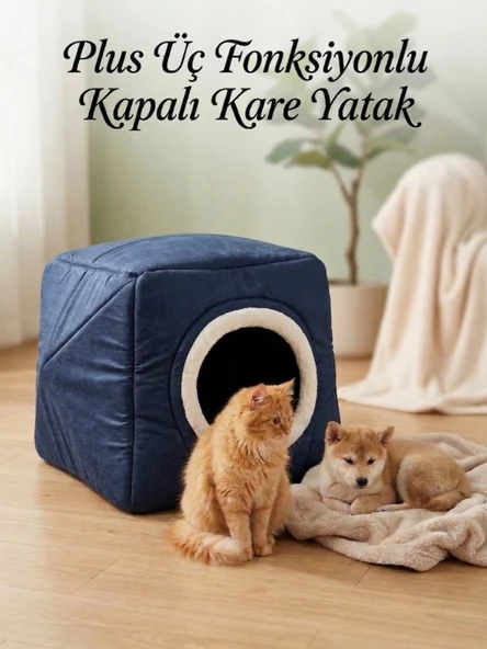 Plus Çok Fonksiyonlu Kare Yatak - Resim 10
