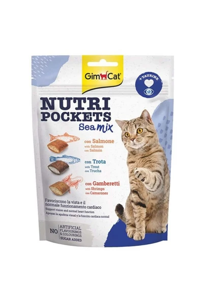 Nutri Pockets Sea Mix Kedi Ödül Tableti 150 gr ürün görseli 1