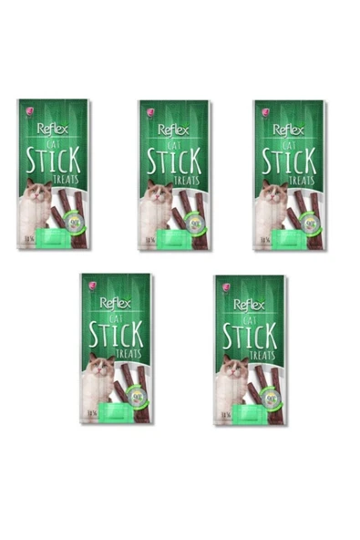 Cat Stick Kuzu Etli Tahılsız Kedi Ödül Çubuğu 5 gr 3'lü 5 Adet ürün görseli 1