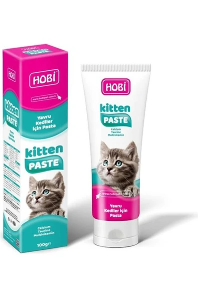 Hobi Kitten Paste Yavru Kediler Için Multivitamin Pastası 100gr ürün görseli 1