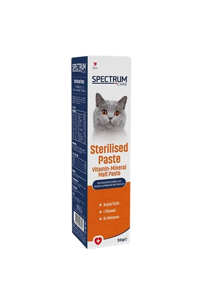 Vitamin ve Mineralli Kısırlaştırılmış Kediler İçin Malt Macunu 30gr ürün görseli 1