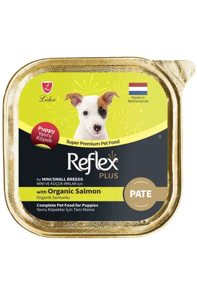 Pate Organik Somonlu Mini ve Küçük Irklar İçin Yavru Köpek Konservesi 85gr ürün görseli 1