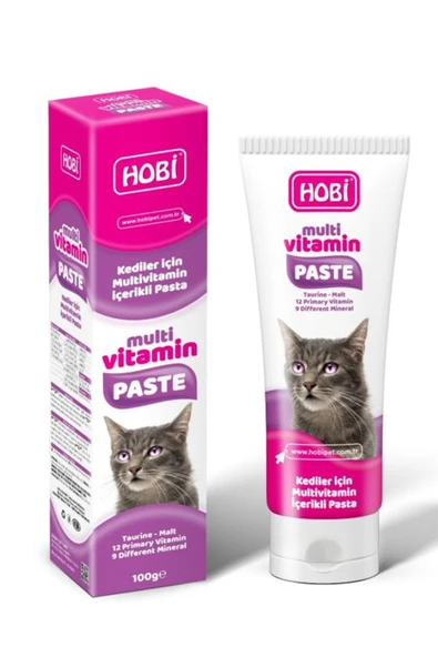 Multivitamin Paste Kediler İçin Multivitamin İçerikli Pasta 100gr ürün görseli 1