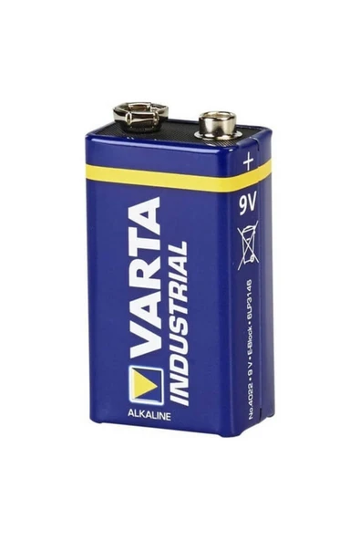 Endüstriyel Alkalin 9V Pil - Resim 8