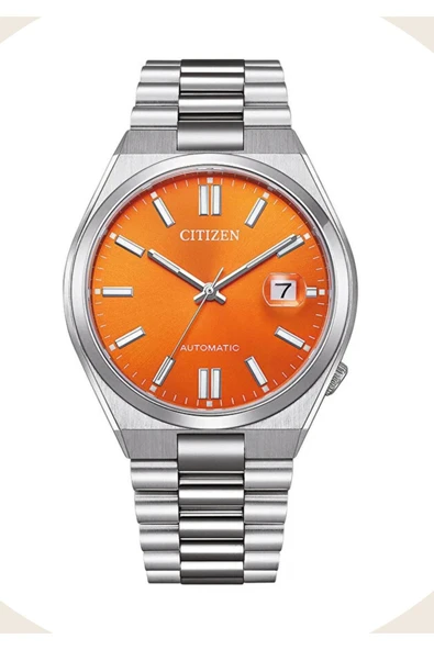 CİTİZEN NJ0151-88Z TSUYOSA OTOMATİK ORANGE KADRAN ERKEK KOL SAATİ ürün görseli 1