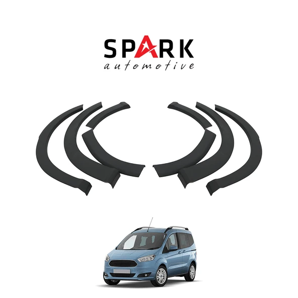 Ford Courier 2014-2018 Yıl Aralığı Uyumlu Çamurluk Dodik 8 Parça ürün görseli 1