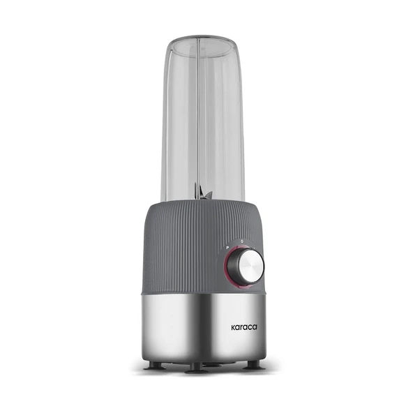 Karaca Blend ve Rush Inox Personal Kişisel Smoothie Blender - Antrasit - Resim 2