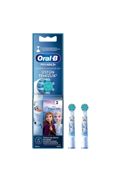 Oral-B Şarjlı Diş Fırçası Yedek Başlığı Frozen 2 adet ürün ürün görseli 1