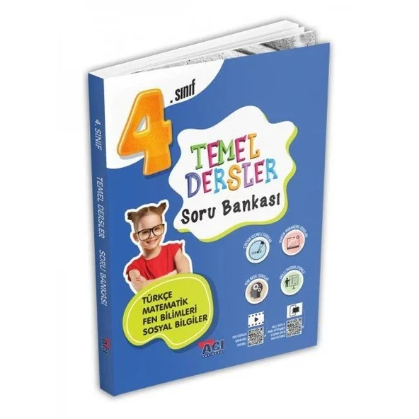 4. Sınıf Temel Dersler Soru Bankası Açı Yayınları ürün görseli 1