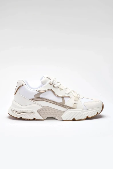 Guess Carrli Kadın Altın Sneaker FLJCR6ELE12-GOLD ürün görseli 1