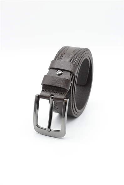 Kahverengi Hakiki Deri Casual 4 Cm Analin Kemer 1046260200 ürün görseli 1