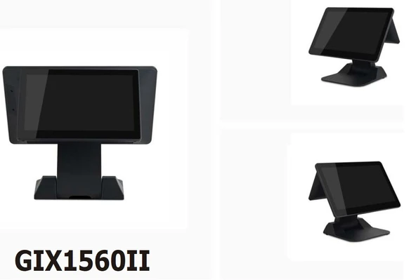 Belirtilmemiş Tscan GIX1560II I5 7.nesil 8gb 256GB SSD 15,6" Dokunmatik 11,6" Müşteri Gör Pos Pc ürün görseli 1