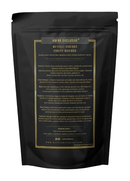 Meyveli Rooibos Doypack Bitki Çayı - Resim 2