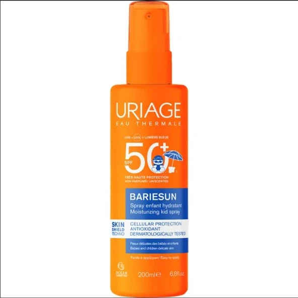 Uriage Bariesun Kids Fragrance-Free SPF50+ Spray 200 ml ürün görseli 1