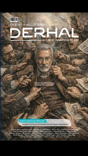 Derhal Dergi 13.Sayı Mart-Nisan 2026 ürün görseli 1