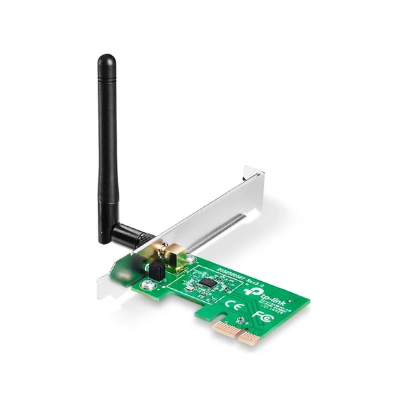 Tp-Link WN781ND 150Mbps Kablosuz PCI EXP Adaptör - Resim 2