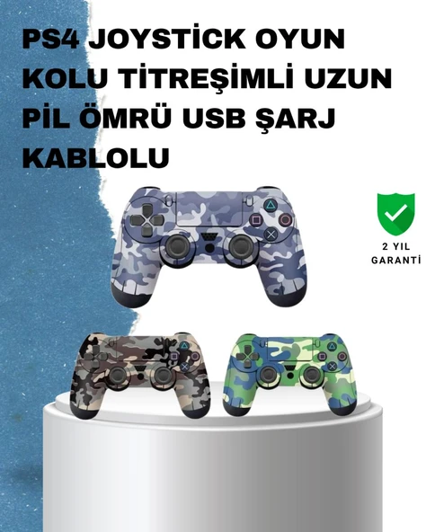 Ergonomik Tasarımlı Oyun Kolu – Hassas Tetikler ve Analog Stickler ürün görseli 1