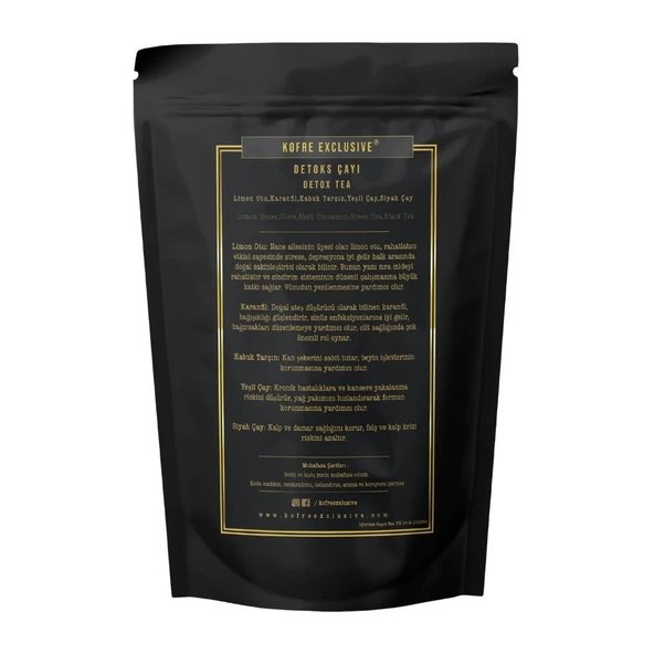 Detoks Çayı Doypack Bitki Çayı - Resim 2