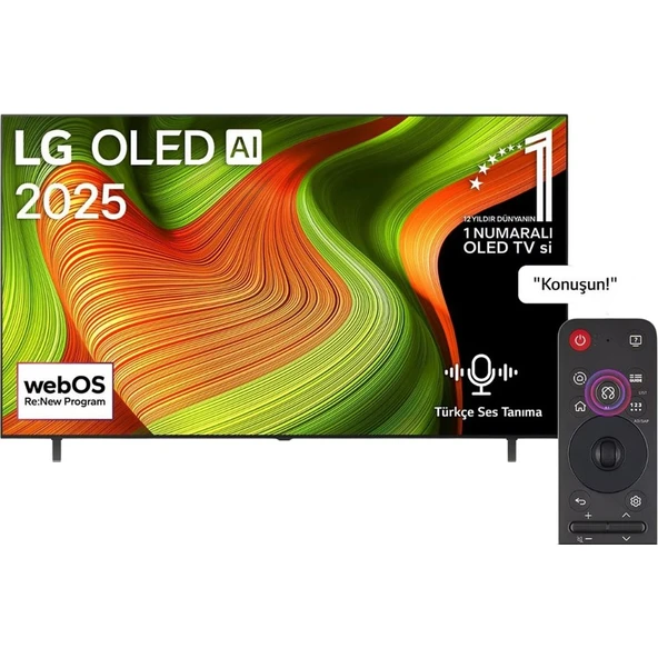 LG OLED77B56LA 77'' 196 Ekran Uydu Alıcılı 4K Ultra HD Smart webOS OLED TV ürün görseli 1
