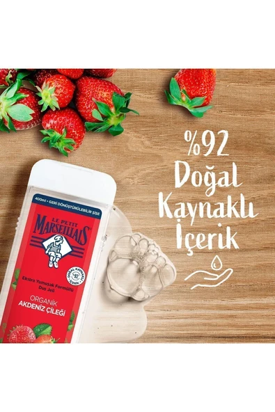Akdeniz Çileği Duş Jeli 250 ml - Resim 3