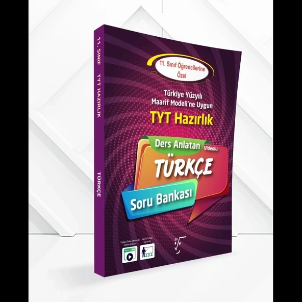 11.Sınıf TYT Hazırlık Ders Anlatan Türkçe Soru Bankası Yeni Maarif Karekök Yayınları ürün görseli 1