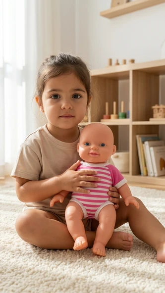 Bobi Sevimli Oyuncak Bebek - Resim 4