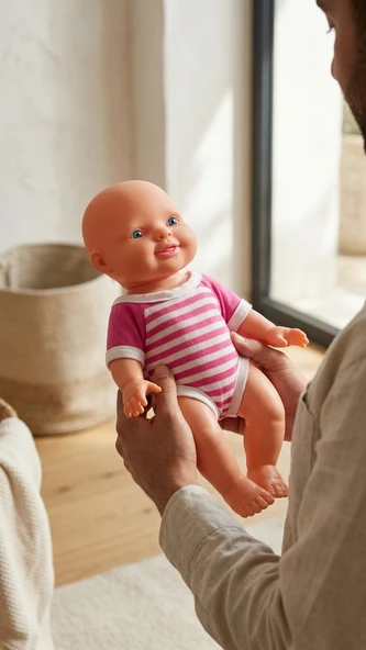 Bobi Sevimli Oyuncak Bebek - Resim 2