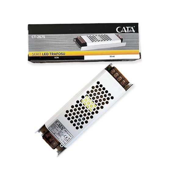 Cata 8,5 Amper Süper Slim Şerit Led Trafosu CT-2675 ürün görseli 1
