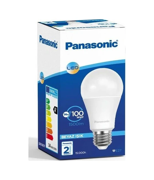 PANASONİC E27 LED LAMBA 14W 1500lm 6500K 10 ADET ürün görseli 1