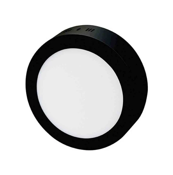 Cata Ct 5235 18W Sıva Üstü Led Panel Siyah Kasa Beyaz Işık 6400K ürün görseli 1