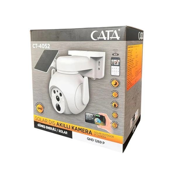 Cata Ct-4052 Solar Dis Mekan Kamera - Resim 3