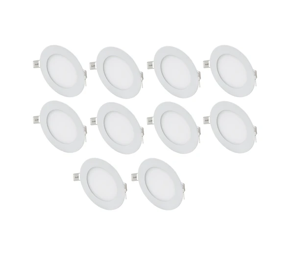 Cata Ct-5147 10 Adet 12w Slim Led Panel Alüminyum - Beyaz Işık ürün görseli 1