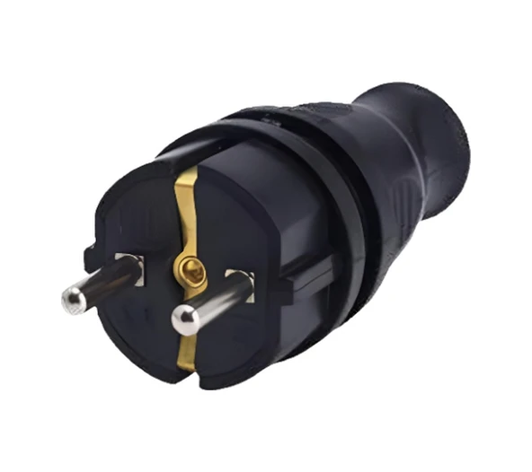 Bylion 1x16a Kauçuk Erkek Fiş 950-001-0001/kef-f ürün görseli 1