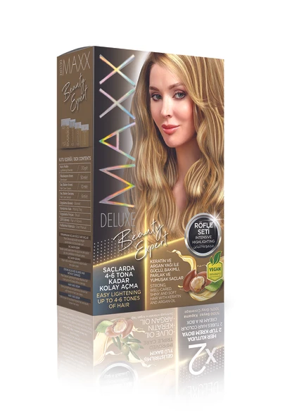 MAXX DELUXE Beauty Expert Röfle Saç Seti ürün görseli 1