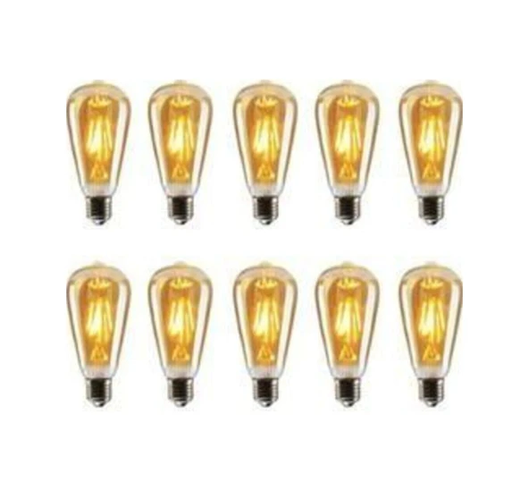 Cata 6w Amber Renk Rustik Led Ampu Ct 4284 10 Adet ürün görseli 1