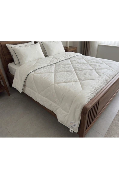 lamirahome Basic Bambu Yorgan 155*215 - Nefes Alan Konfor - Resim 2