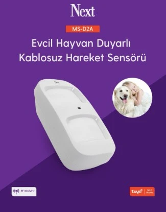 Next MS-D2A Kablosuz Alarm - Evcil Hayvan Sensörü ürün görseli 1