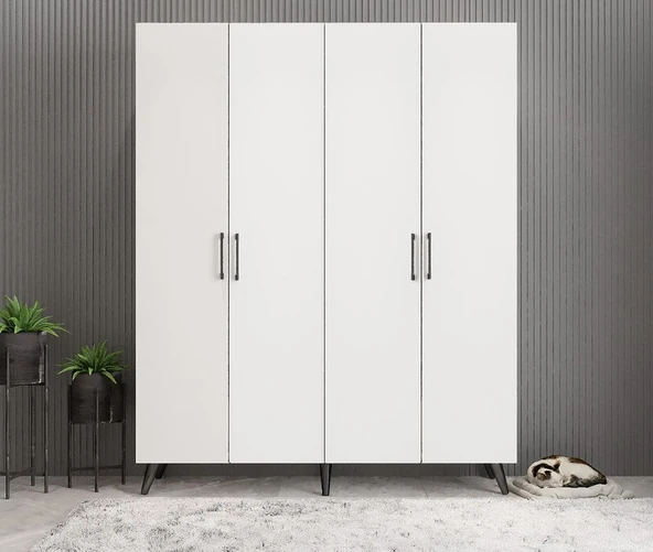 Zerka concept Sedef Portmanto Vestiyer Ayakkabılık Fb 140cm ürün görseli 1